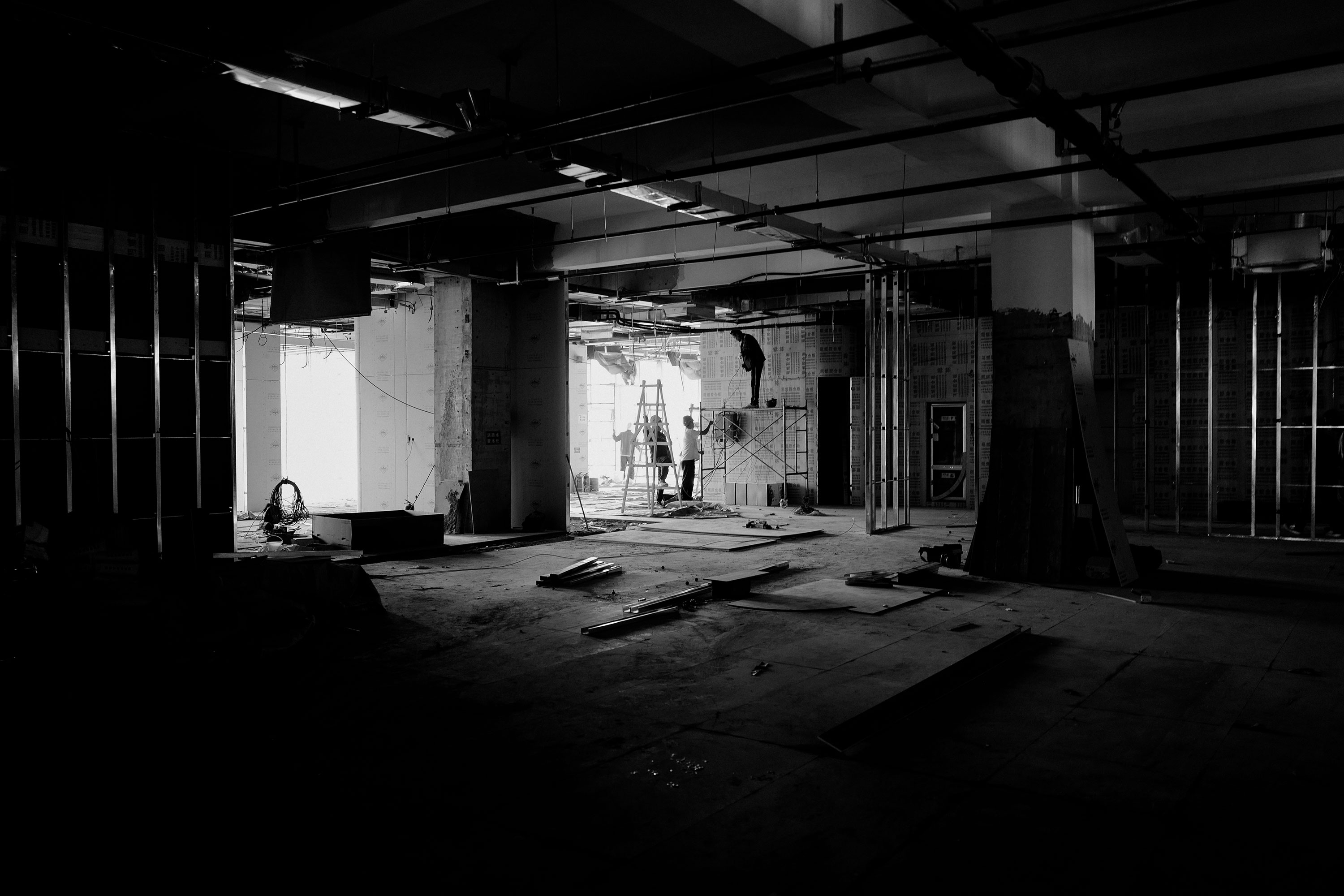 Construction details reviewed at full scale