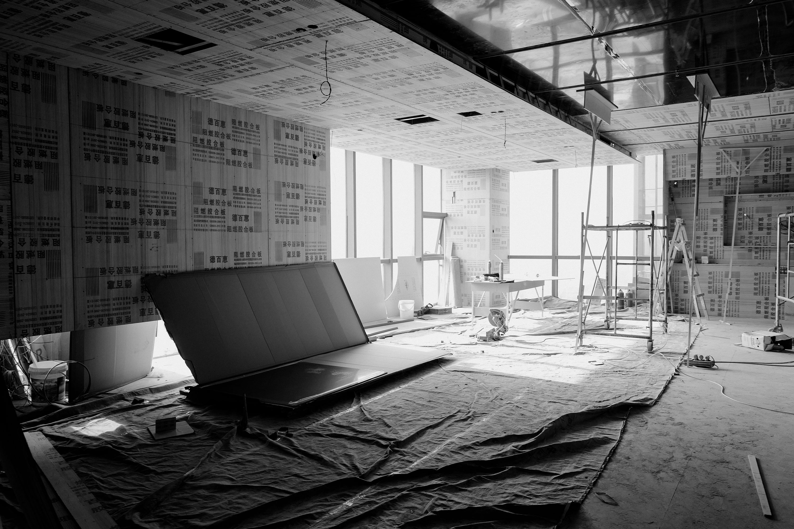 Graphic and visual elements entering the Vcanbio interior