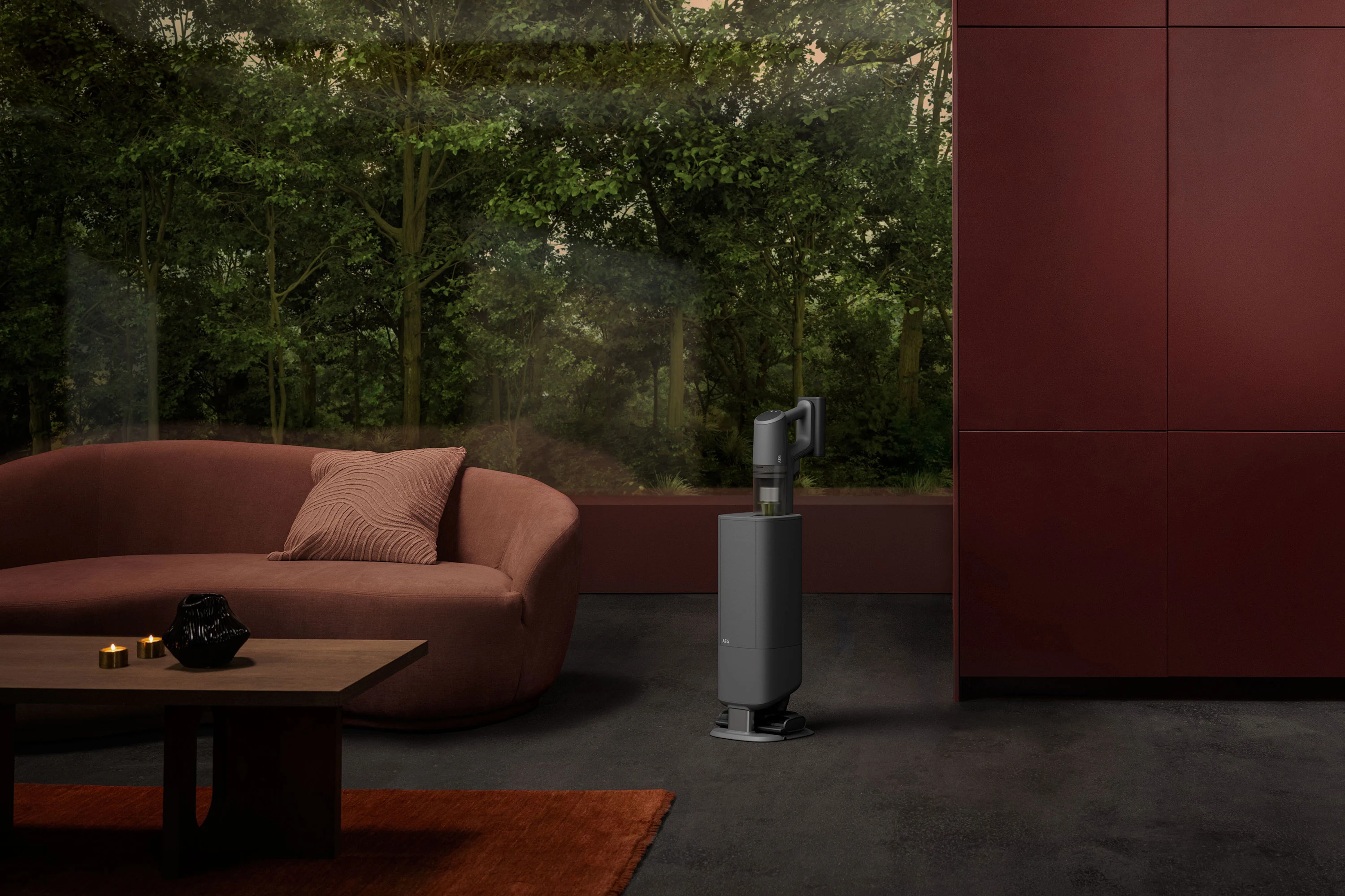 Electrolux booth brand visual application