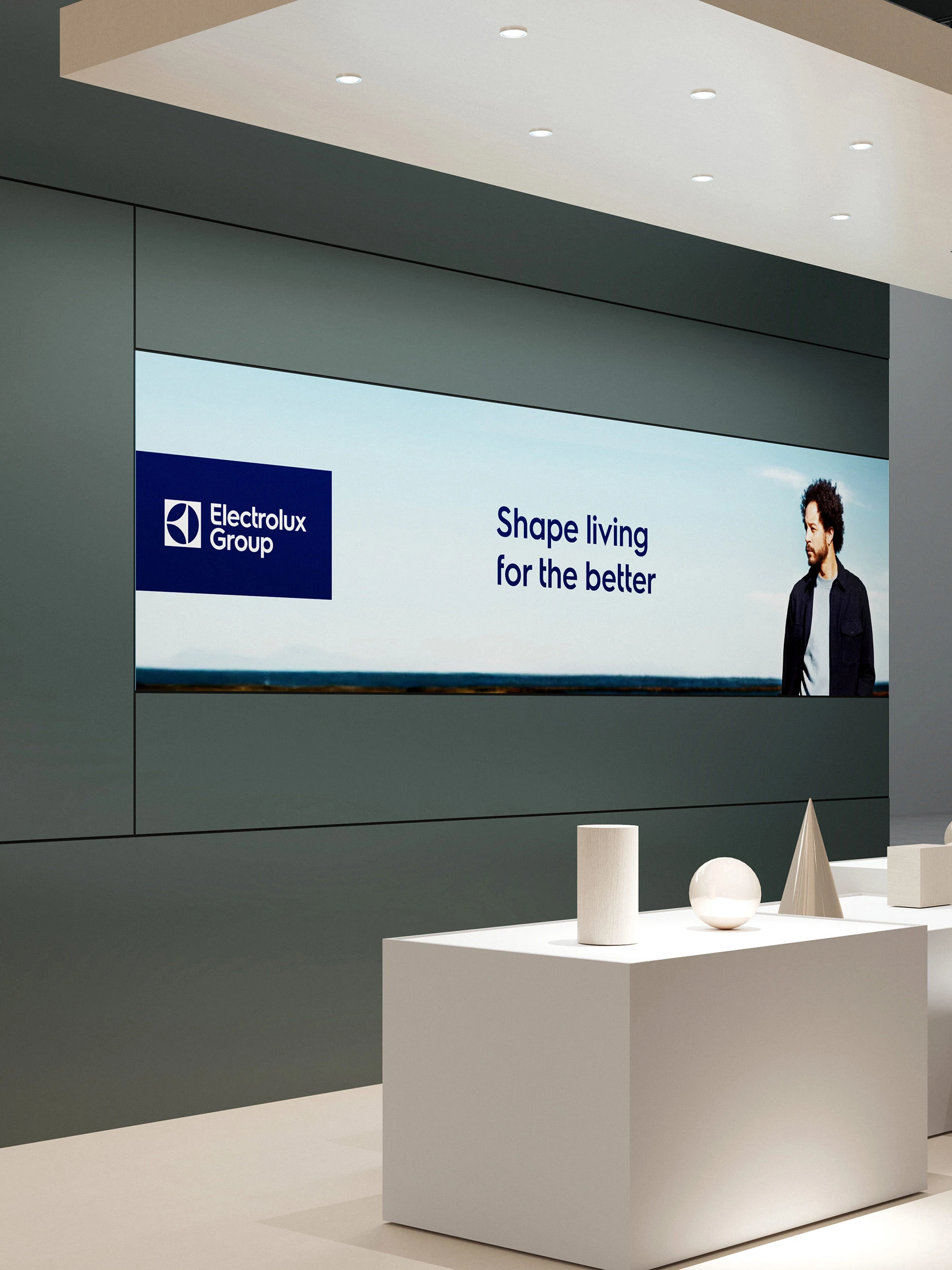 Electrolux booth communication detail