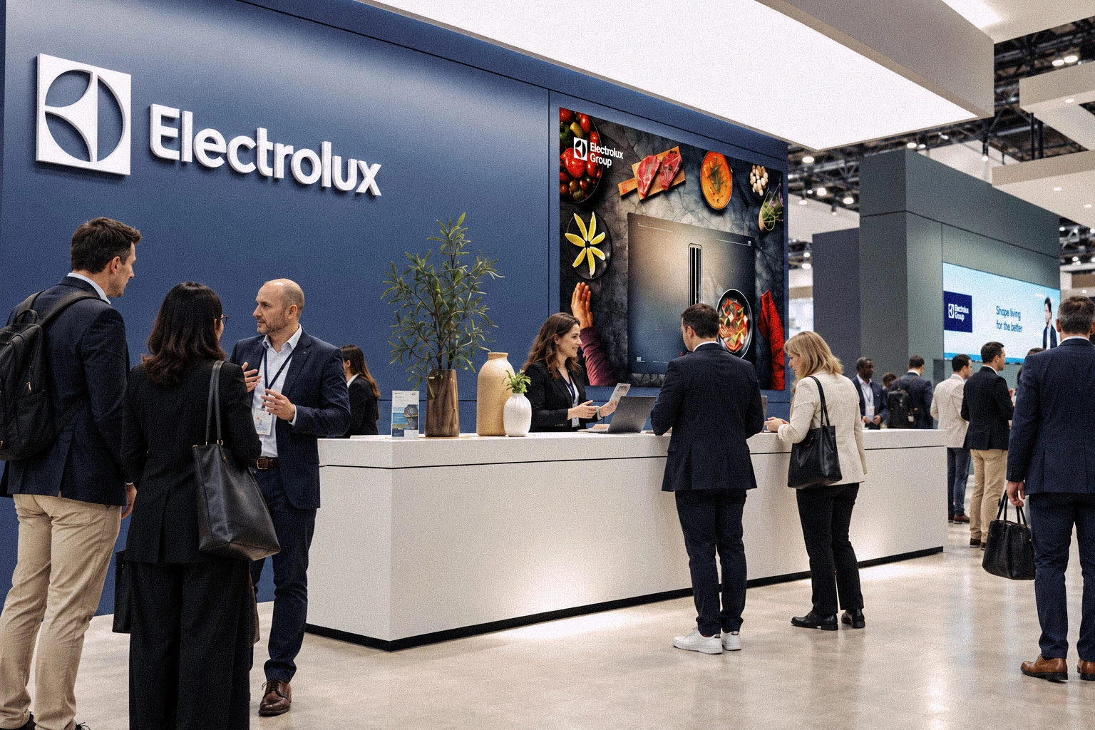 Electrolux HOTELEX live booth experience