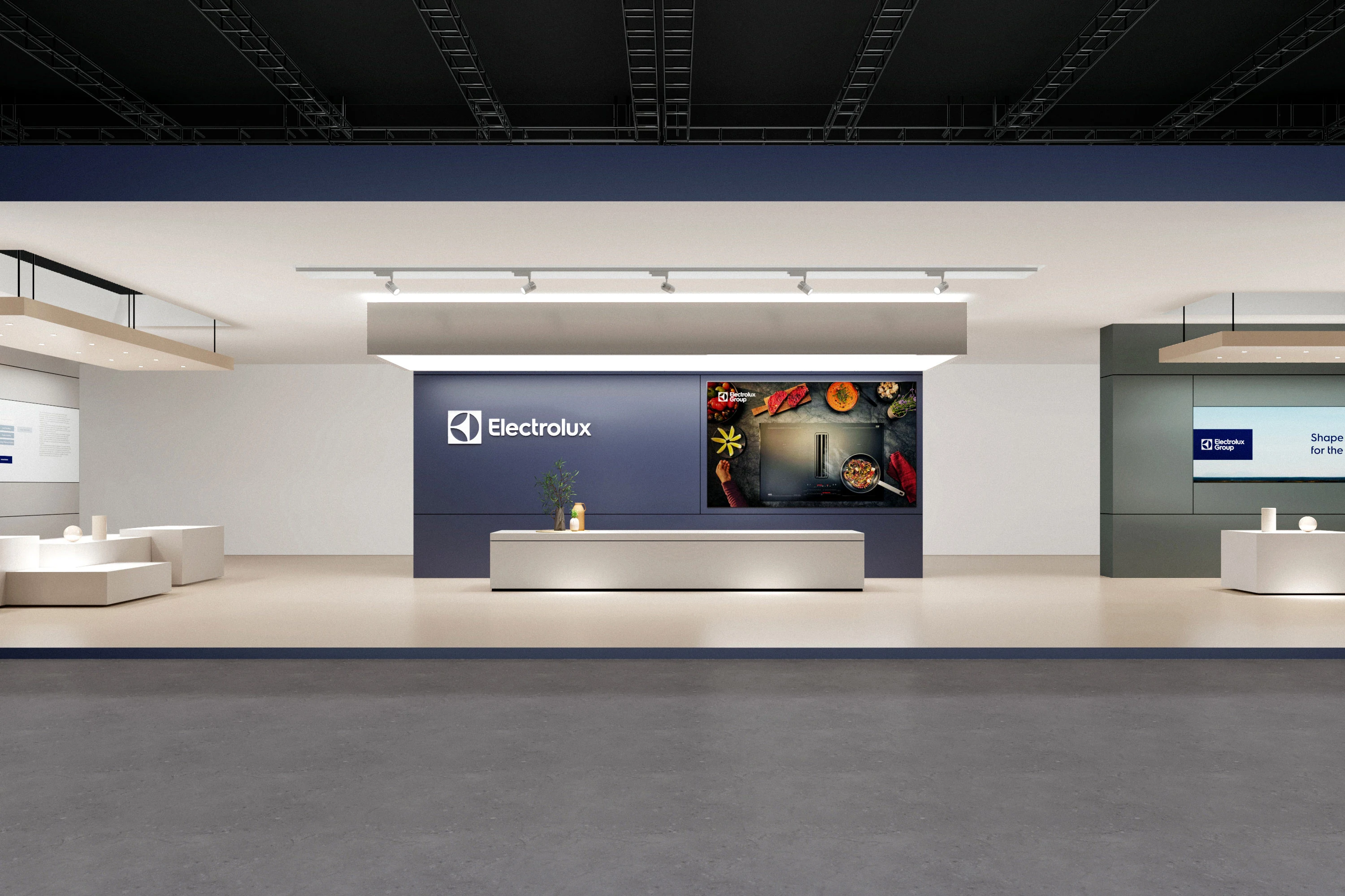 Electrolux booth visitor experience